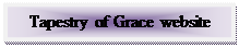 Text Box: Tapestry of Grace website